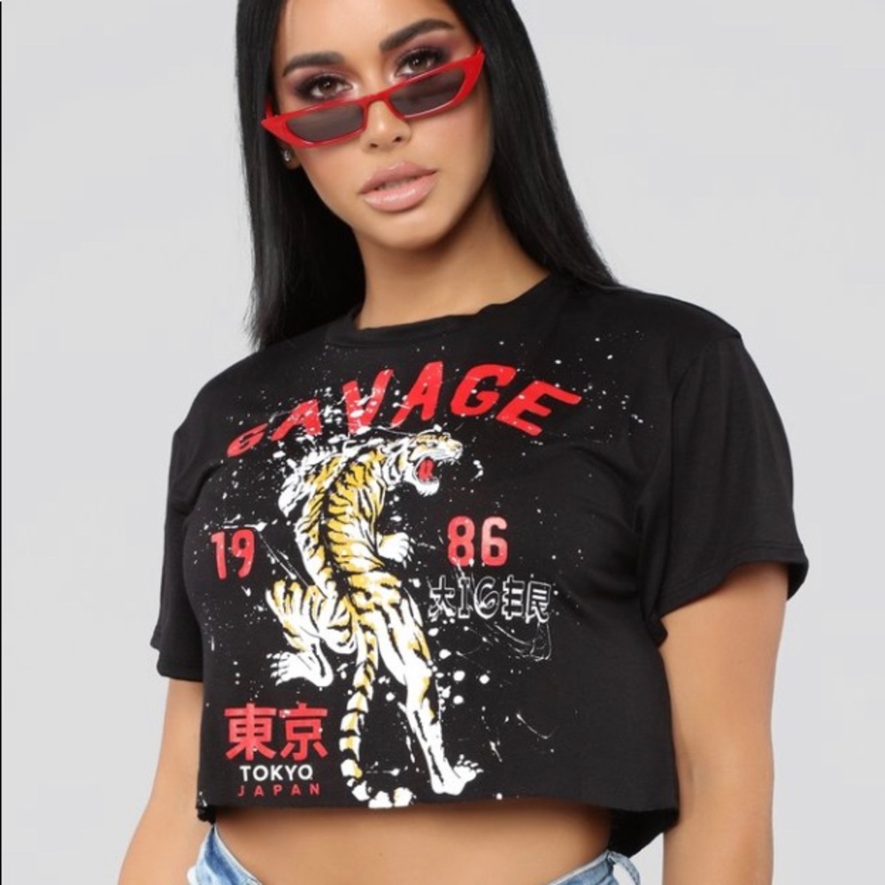 Savage Crop Top